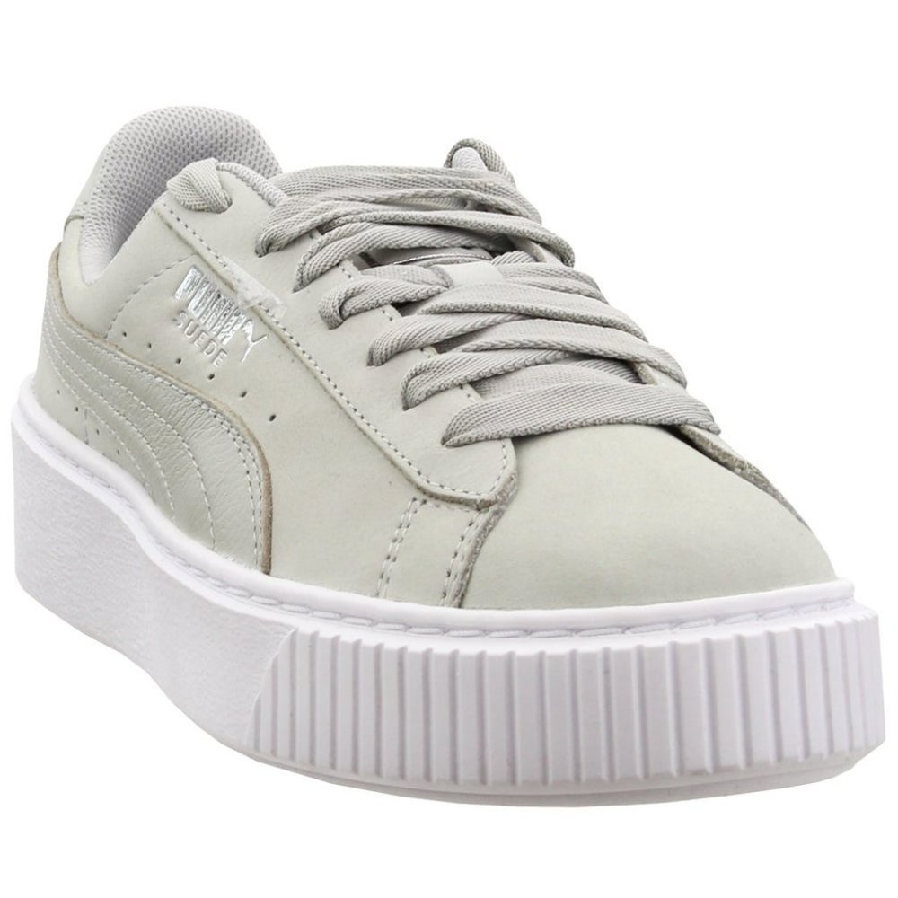 Puma Grey on Grey Suede, Soft Foam Size 9.5, Excellent Condition - Picture 1 of 7